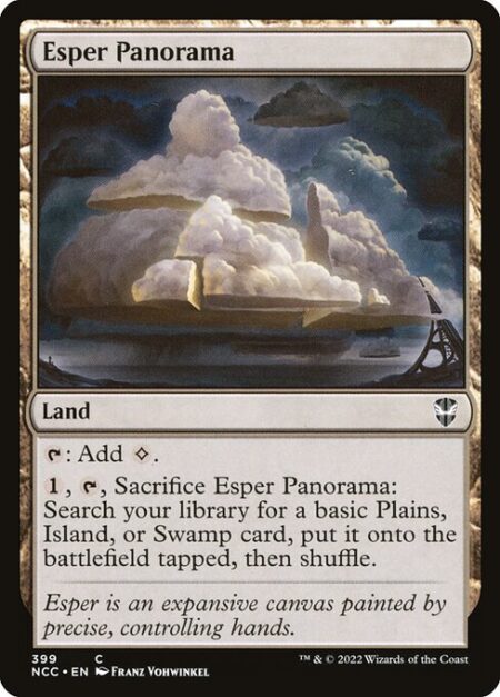 Esper Panorama - {T}: Add {C}.