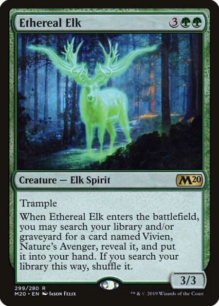 Ethereal Elk - Trample