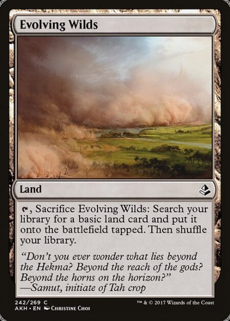 Evolving Wilds - {T}