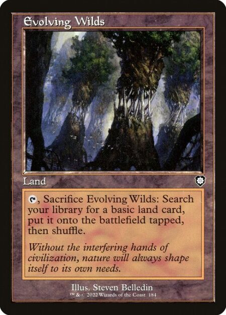 Evolving Wilds - {T}