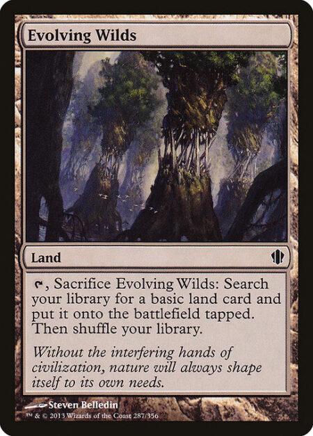 Evolving Wilds - {T}