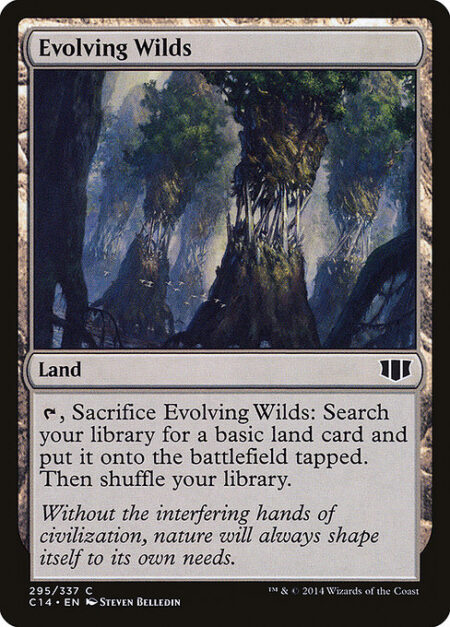 Evolving Wilds - {T}