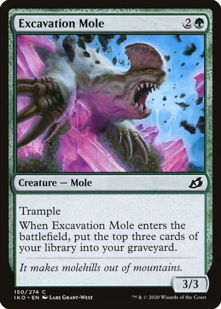 Excavation Mole - Trample