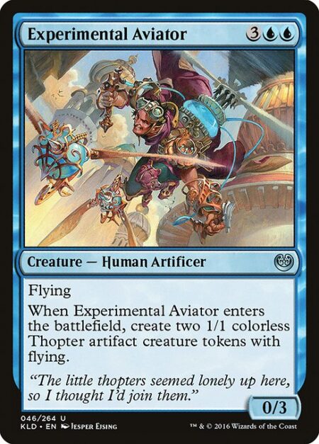 Experimental Aviator - Flying