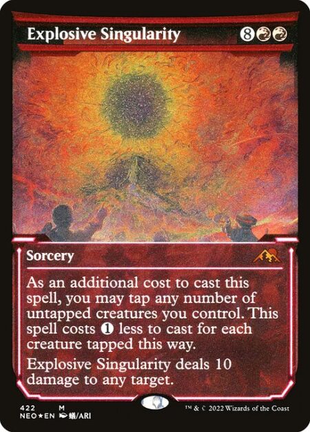 Explosive Singularity - As an additional cost to cast this spell