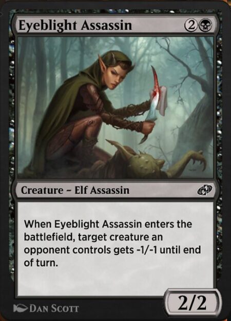 Eyeblight Assassin - When Eyeblight Assassin enters the battlefield