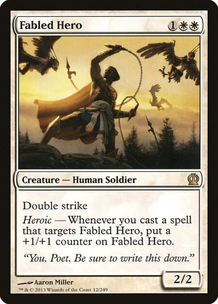 Fabled Hero - Double strike