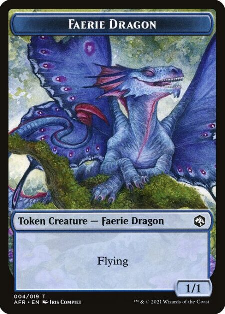 Faerie Dragon - Flying