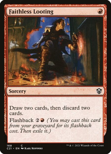 Faithless Looting - Draw two cards