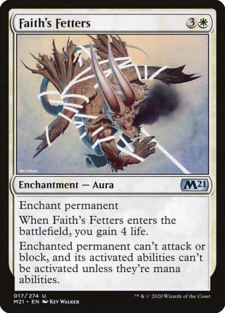 Faith's Fetters - Enchant permanent