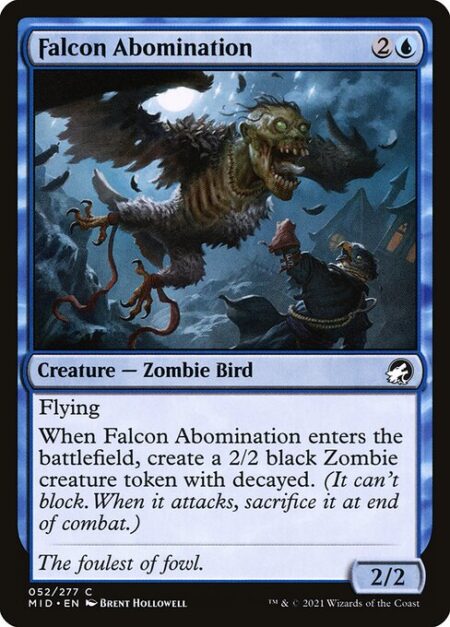 Falcon Abomination - Flying