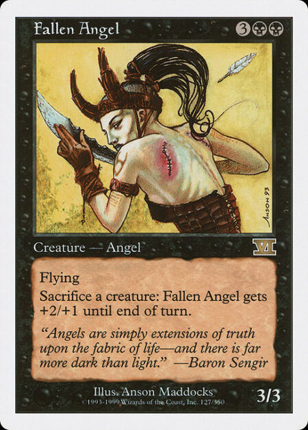 Fallen Angel - Flying