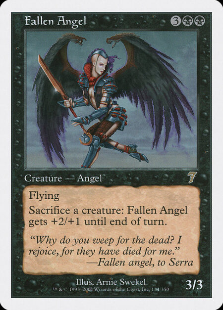 Fallen Angel - Flying