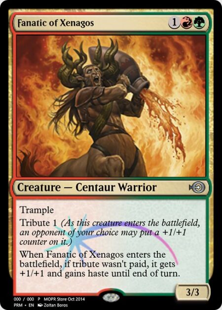 Fanatic of Xenagos - Trample