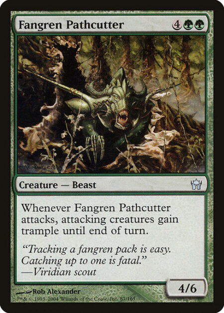 Fangren Pathcutter - Whenever Fangren Pathcutter attacks