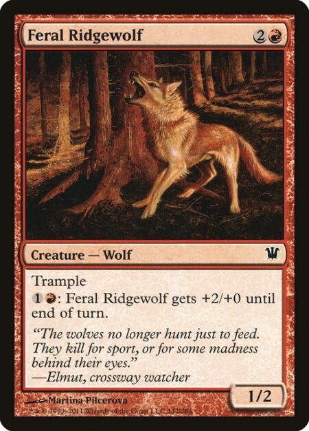 Feral Ridgewolf - Trample