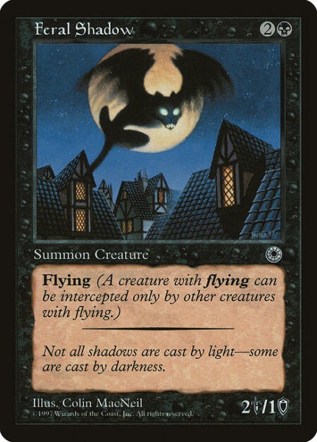 Feral Shadow - Flying