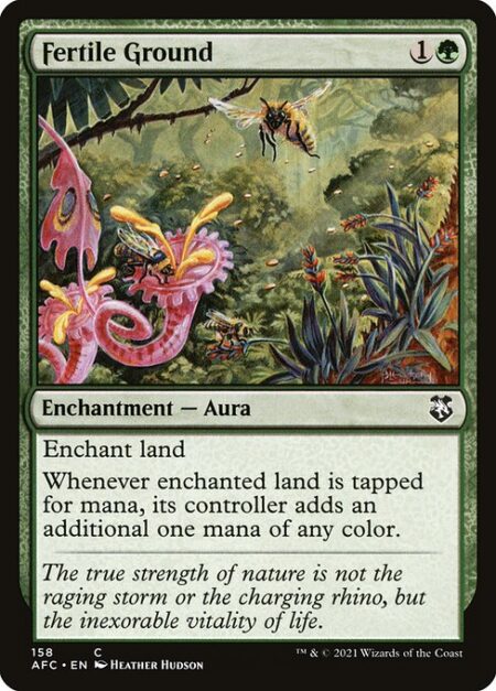 Fertile Ground - Enchant land