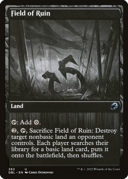 Field of Ruin - {T}: Add {C}.