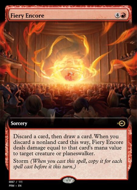 Fiery Encore - Discard a card