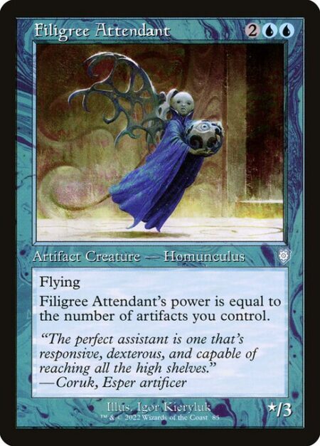 Filigree Attendant - Flying