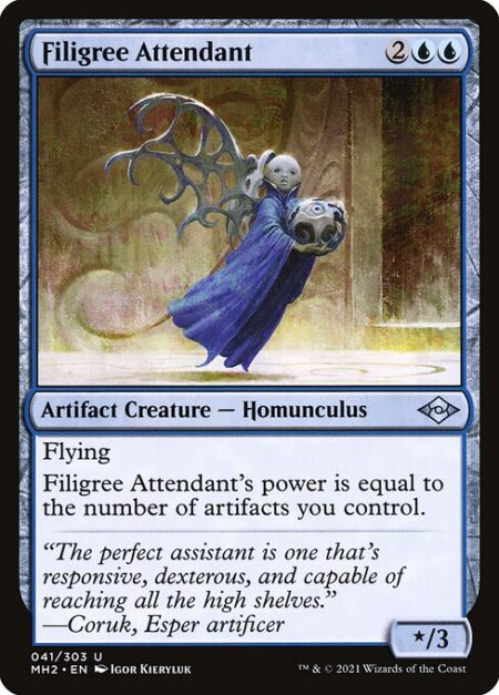 Filigree Attendant - Flying