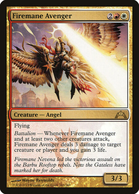 Firemane Avenger - Flying