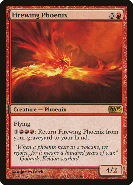 Firewing Phoenix - Flying