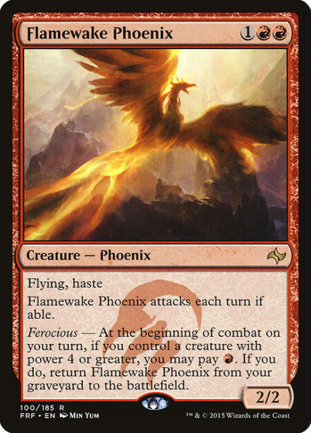 Flamewake Phoenix - Flying