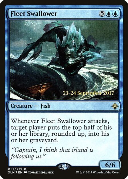 Fleet Swallower - Whenever Fleet Swallower attacks