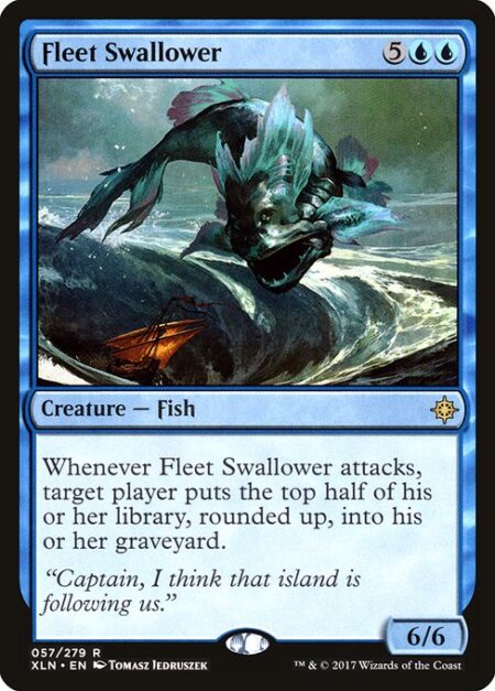 Fleet Swallower - Whenever Fleet Swallower attacks