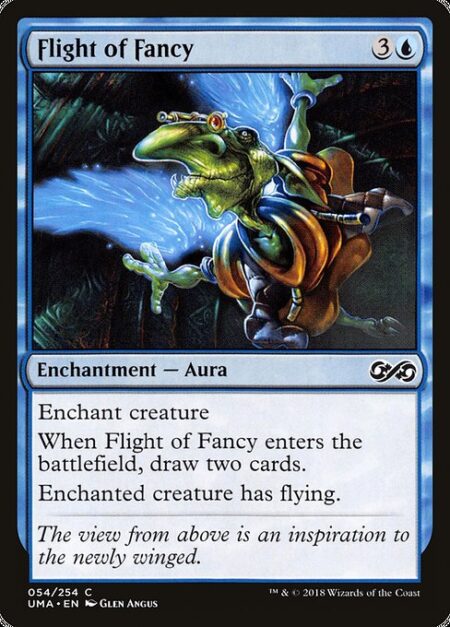 Flight of Fancy - Enchant creature