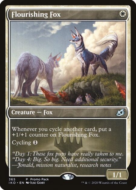 Flourishing Fox - Whenever you cycle another card