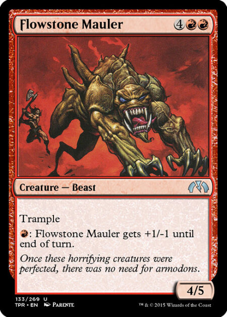 Flowstone Mauler - Trample