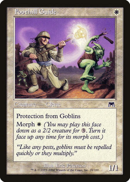 Foothill Guide - Protection from Goblins