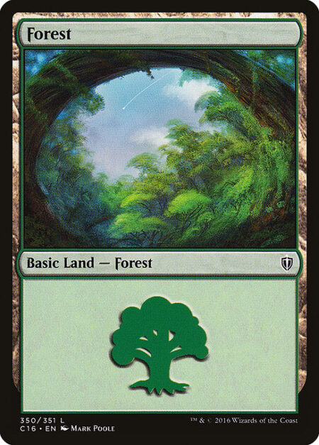 Forest - ({T}: Add {G}.)