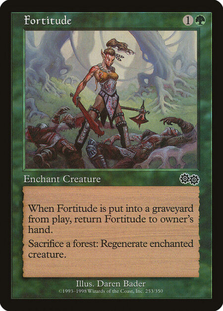 Fortitude - Enchant creature