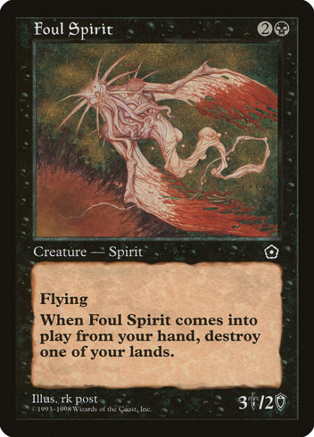 Foul Spirit - Flying