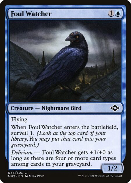 Foul Watcher - Flying
