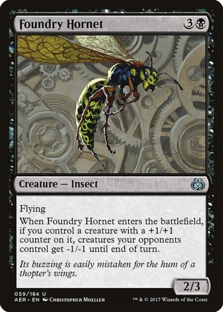 Foundry Hornet - Flying