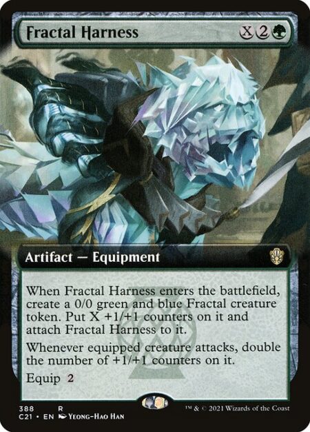 Fractal Harness - When Fractal Harness enters the battlefield