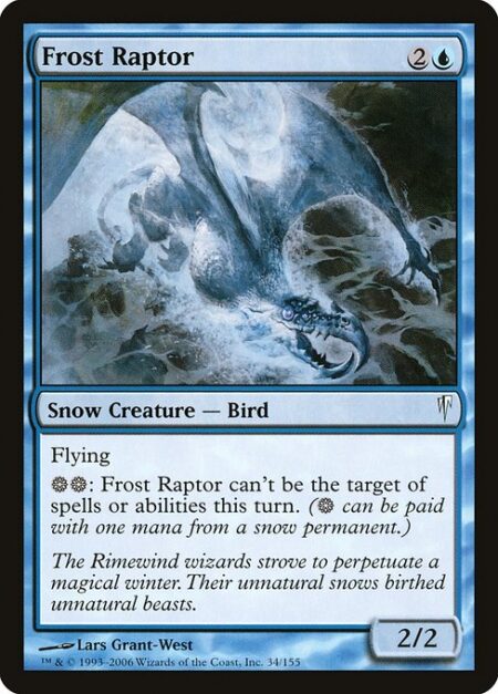 Frost Raptor - Flying