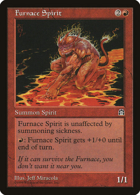 Furnace Spirit - Haste