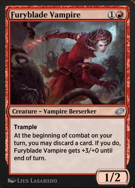 Furyblade Vampire - Trample