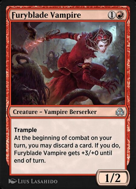 Furyblade Vampire - Trample