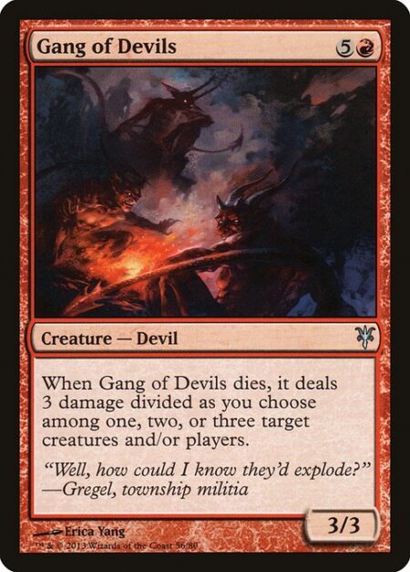 Gang of Devils - When Gang of Devils dies