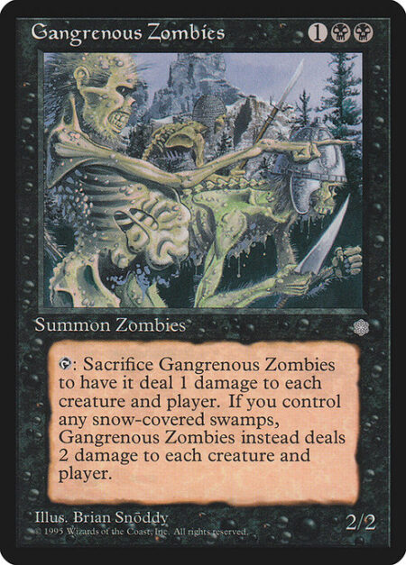 Gangrenous Zombies - {T}