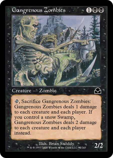 Gangrenous Zombies - {T}