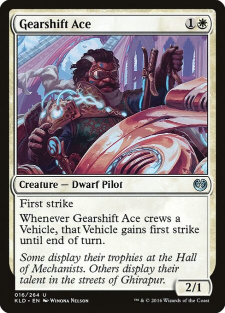 Gearshift Ace - First strike
