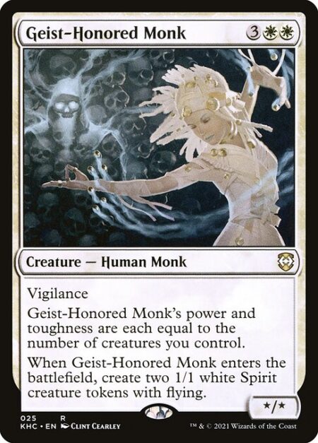 Geist-Honored Monk - Vigilance